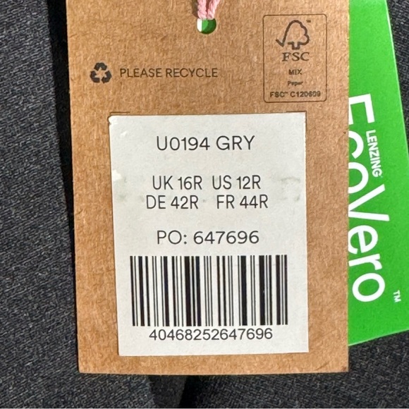 NWT Boden Marylebone Stretch Ponte Blazer Dark Gray Women US Size 12 UK 16 - Picture 3 of 7